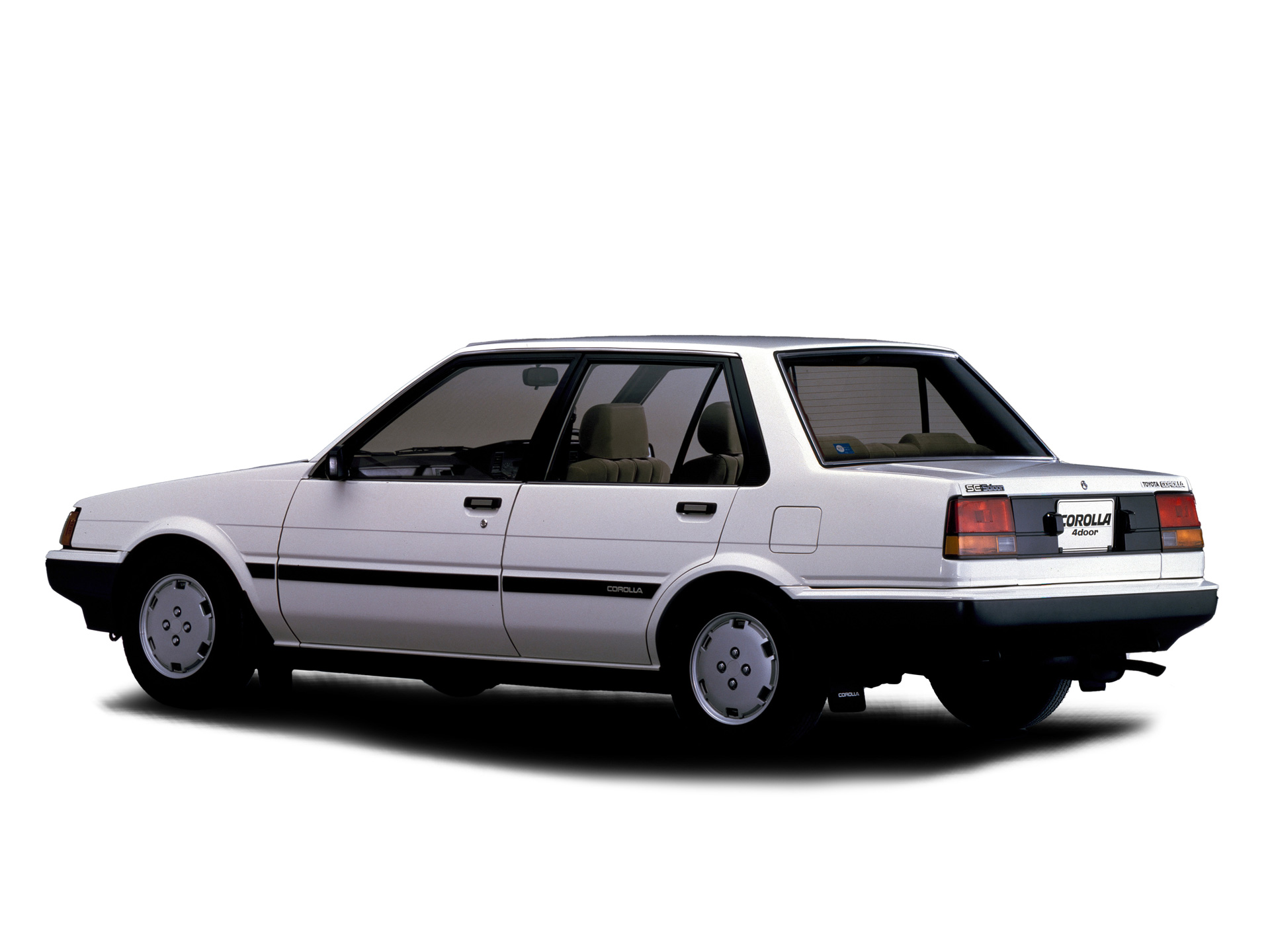 Toyota Corolla sedan fra 1983-generationen.