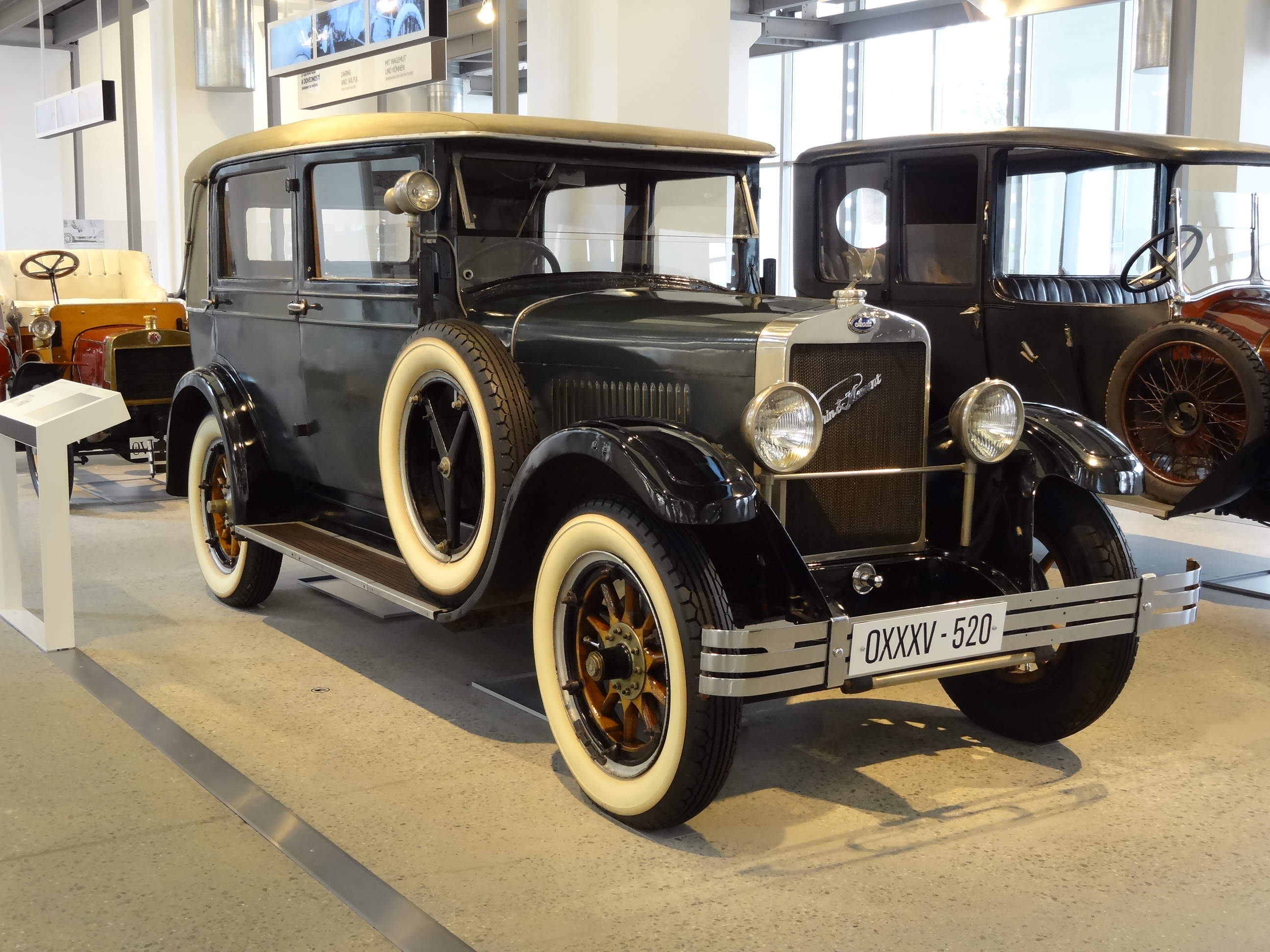 L&K-Škoda 110 fra 1929 på Škoda Museum